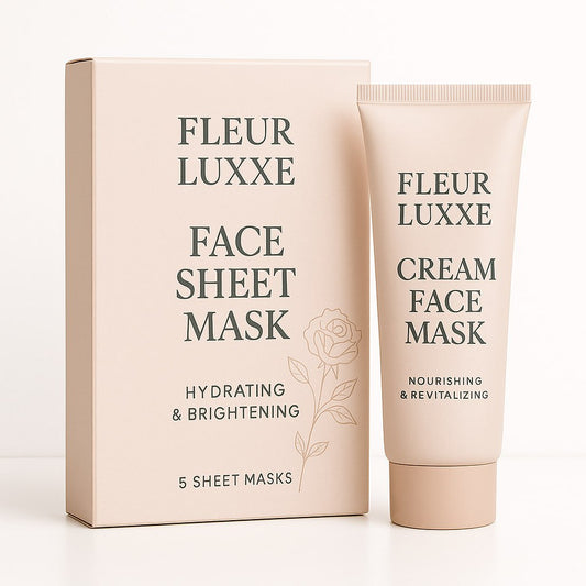 Fleur Luxxe face sheet mask