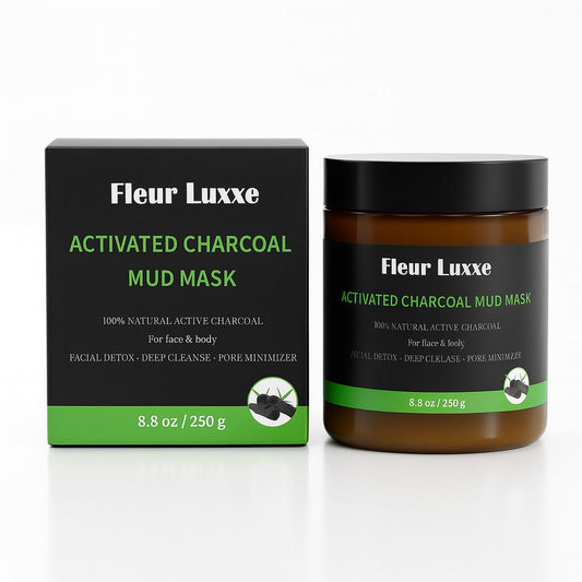 Fleur Luxxe ACTIVATED CHARCOAL MUD MASK